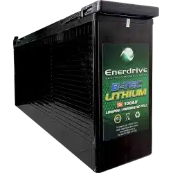 Enerdrive B-TEC 12V 100Ah Slimline