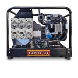 20KVA Gentech Honda Powered Generator Side View