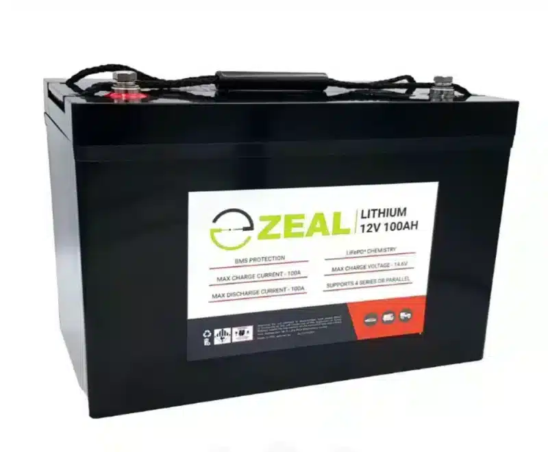 Zeal 100Ah Lithium Battery