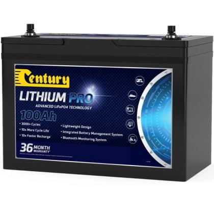 C12-100XLI 100Ah Lithium Battery