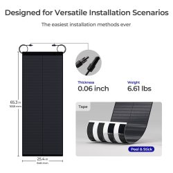 Renogy CIGS 150W solar panel_2