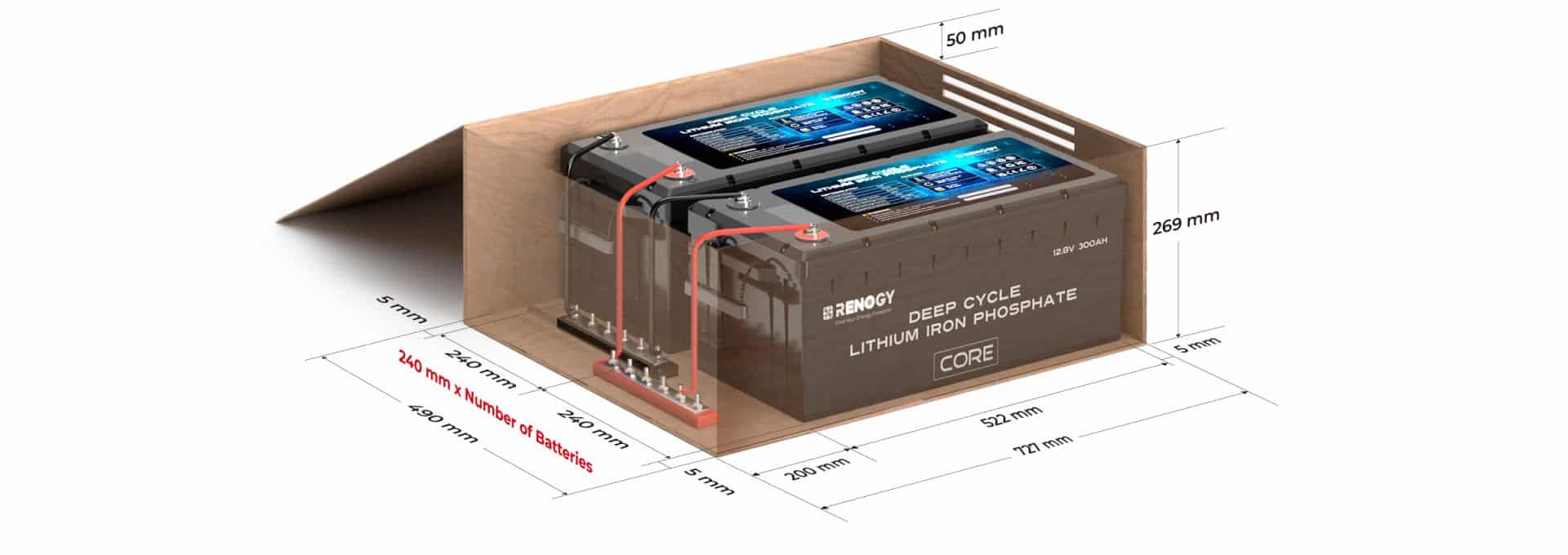 300Ah dimensions - Lithium Batteries