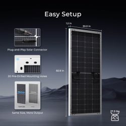 Renogy 250 Watt Bifacial Solar Panel-2