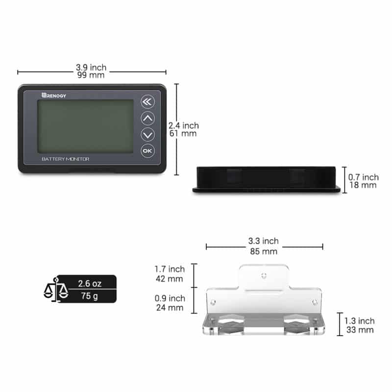 Renogy 500A Battery Monitor with Shunt-6